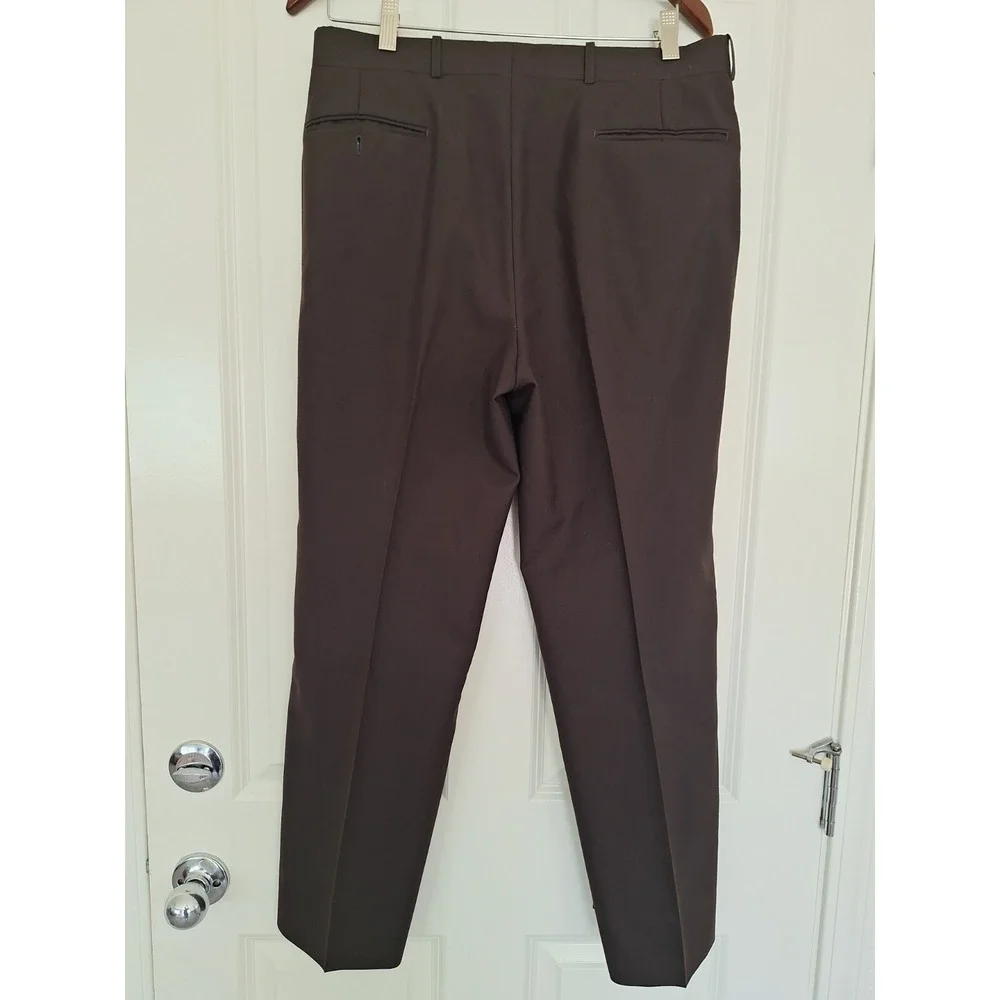 Givenchy Brown mens business professional Pants‎ size 32 - Picture 2 of 12
